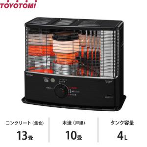 トヨトミ 反射形石油ストーブ ダブルクリーン ブラック RC-W36N-B