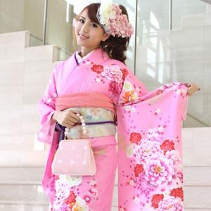 振袖 レンタル 成人式 松田聖子 正絹振袖フルセット20点「白 赤 バラ