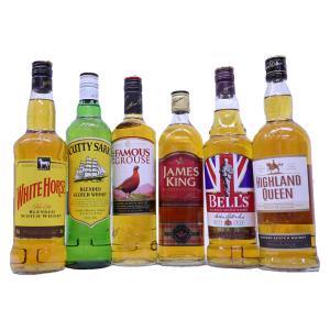 ウイスキー飲み比べ3本セット ジョニーウォーカー 赤ラベル、ホワイト