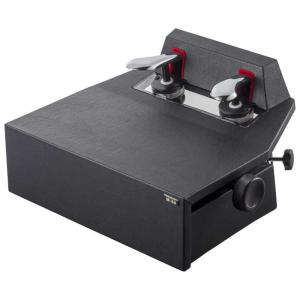 吉澤 ピアノ 補助ペダル AX-100α 無段階ネジ式 黒 ブラック YOSHIZAWA