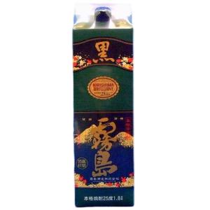 お酒 焼酎 霧島酒造 黒霧島 25° 4500ml (益々繁盛 二升五合ボトル
