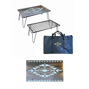 シェルフコンテナ天板 50用 スノーピーク snow peak オルテガ柄付き