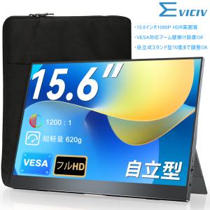 InnoView モバイルモニター 15.6インチ モバイルディスプレイ 自立型