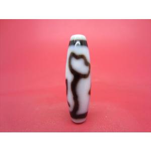 チベット火供天珠 日月星天珠 天然模様入り 一点物 : 天然石のお店Sun