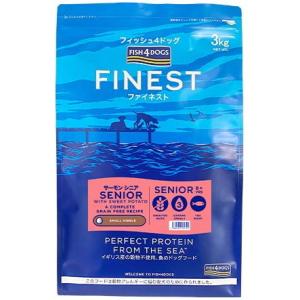フィッシュ4 フィッシュ4ドッグ ファイネスト サーモン 小粒 3kg : ぺ