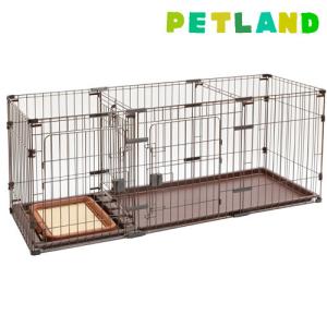 ペティオ トイレのしつけが出来る ドッグルームサークル ブラウン