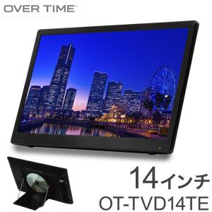OVERTIME OT 3PT101AK 10.1型 地上 BS CSチューナー搭載録画機能付き