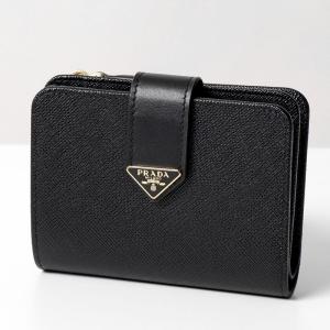 PRADA（プラダ） 二つ折り財布 1MV204 2DYG レディース サフィアーノ