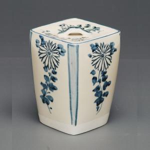 水指 青磁雲鶴 中村与平作 茶道 茶道具 : 和空間ヤフーショップ - 通販