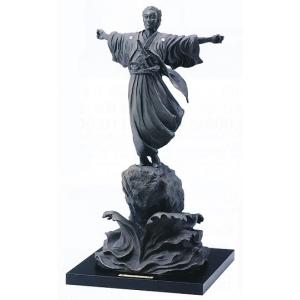 坂本龍馬 ブロンズ像 （喜多敏勝） : 掛け軸・絵画の専門店 掛軸堂画廊