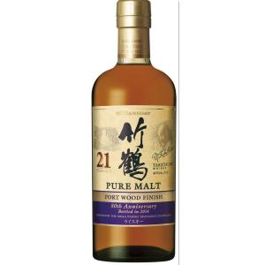 竹鶴 21年 ピュアモルト ノンチルフィルタード 創業80周年限定品 48