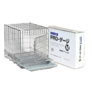 ハチコウ ステンレスケージM−FOP 短面扉470mm×610mm×H570mm 頑丈