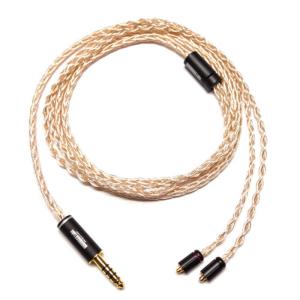 final（ファイナル） シルバーコートケーブル MMCX 1.2m 4.4mm 5極