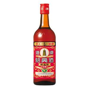紹興酒 花彫陳年 双塔牌 業務用ケース 640mlx12本 : 中国貿易公司ctc