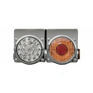 ICL LEDコンビテールランプ 丸型クリア3連吊り下げタイプ : ヤマダ