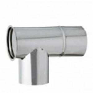 HONMA ホンマ製作所 ステンレス T曲≪ハゼ折り煙突（シングル）/煙突径