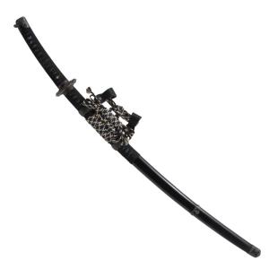 模造刀 太刀 陣太刀 梨地塗り鞘 極上研磨刀身 大刀刀袋付 tks-278 日本