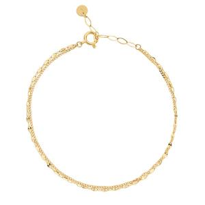 agete（アガット） ブレスレット K18ブレスレット レディース