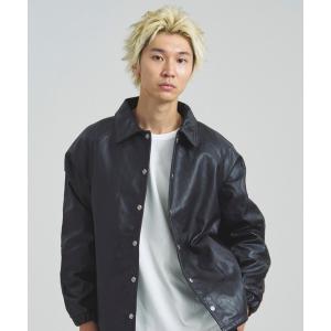 NANO universe（ナノ・ユニバース） 革ジャン ライダース Schott/別注