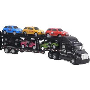 トレーラー おもちゃ 玩具 大きい ミニカー 大型 大きめ 1/48 トラック