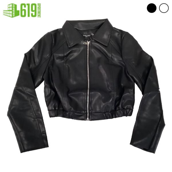 ヴィンテージ！USED加工！ライナー付き完品！短丈シングルレザー