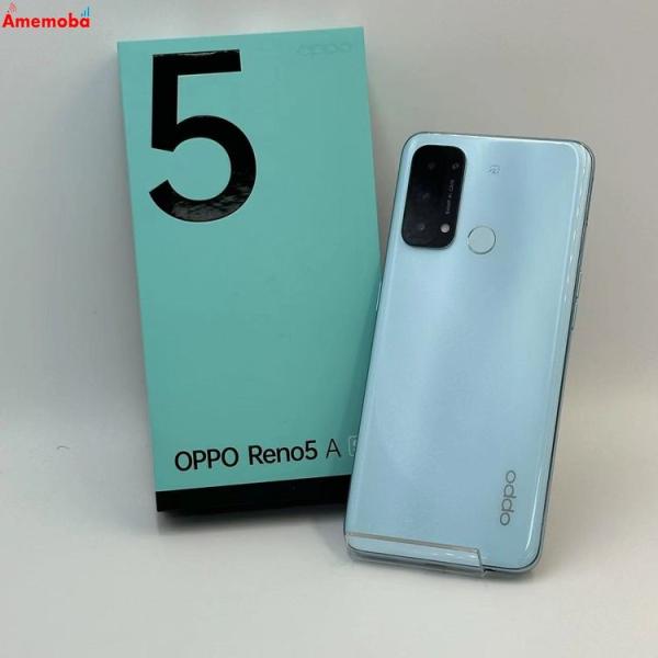 1週間限定 大幅値下げ中】OPPO Reno5 A 128GB アイスブルー SIMフリー
