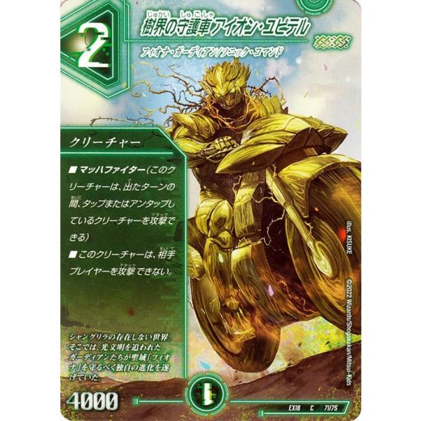 デュエル・マスターズ 樹海の守護車アイオン・ユピテル(コモン) 20周年