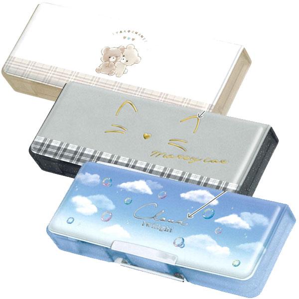 CRUX（クラックス） コンパクト 両開き ペンケース 筆箱 117183