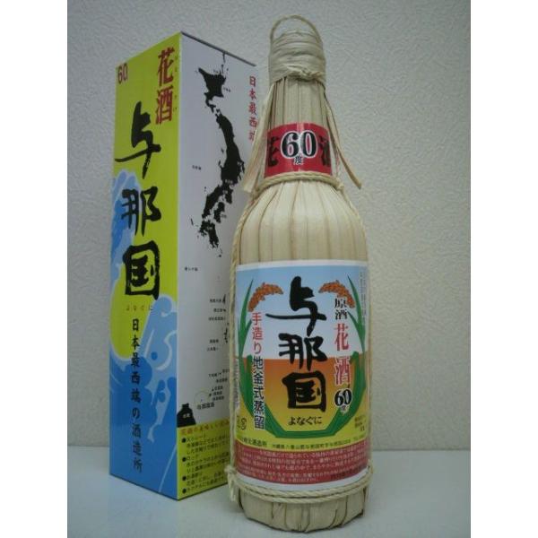 崎元酒造所 与那国 花酒 クバ巻き 60度 600ml : お酒のちゃがたパーク