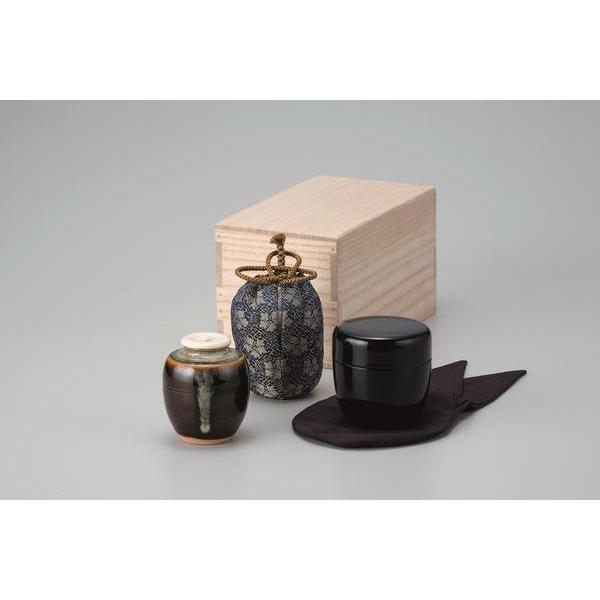 茶通箱セットB （茶入・仕服・棗・大津袋） 棗袋