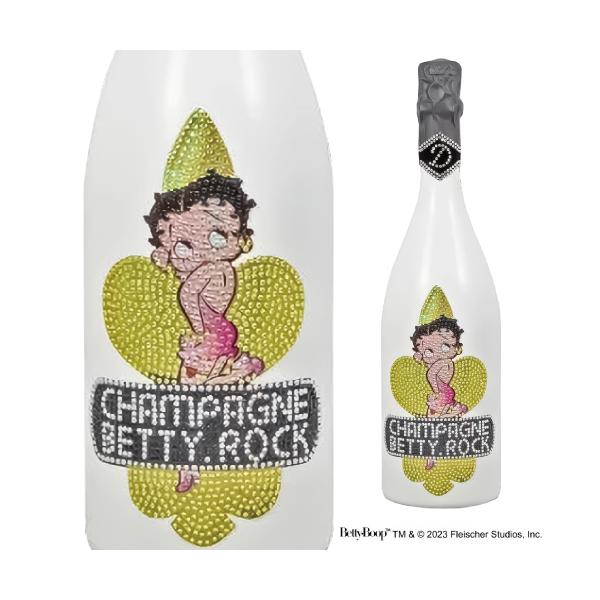 送料無料 シャンパーニュ D.ROCK ベティーロック ブルー BOX付