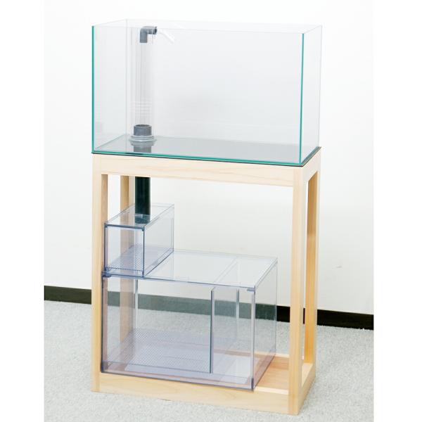 Leaf Corp （大型）オーバーフロー水槽 クロミス60 OFセット