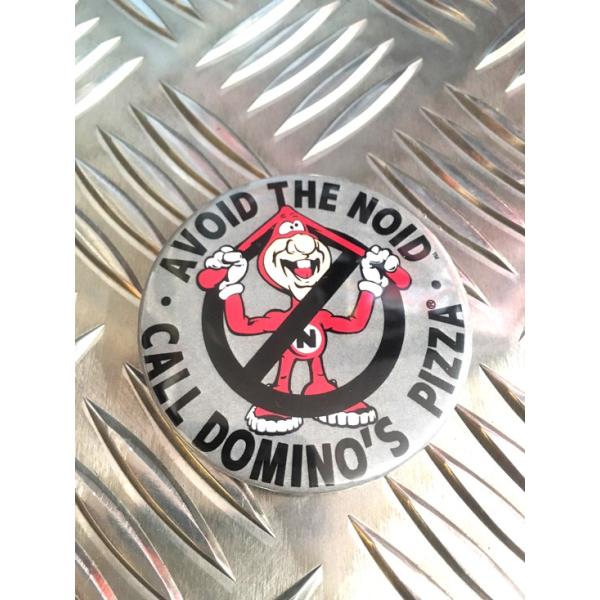 ビッグ缶バッチ ドミノピザ DOMINO PIZZA DOMINOID アメリカ雑貨