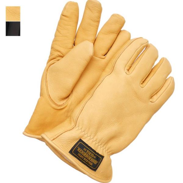 NEIGHBORHOOD ネイバーフッド レザーグローブ 美 L NEIGHBORHOOD