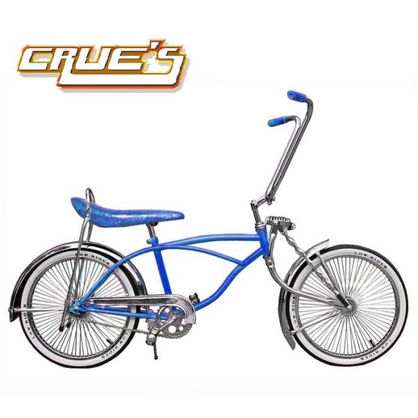 クルーズ ローライダー自転車 ブルー ローチャリ ビーチクルーザー 20