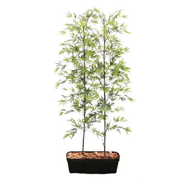 黒竹 パーテーション 180cm (クロタケ 笹 間仕切 フェイク 造花