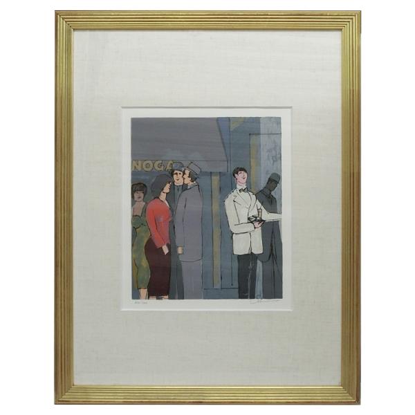 夏セール再値下！大型リトグラフ【デビット・シュノイヤー】 絵画 107