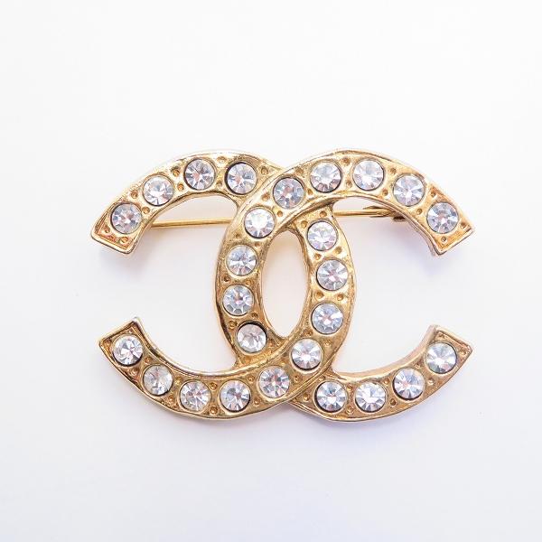 CHANEL シャネル チェーンブローチ ココマーク パール 01/P/GLD CHANEL