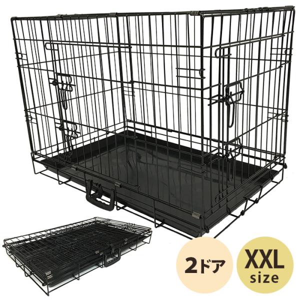 ペットケージ 折りたたみ 大型犬用 XXLサイズ ペットゲージ 犬 ケージ