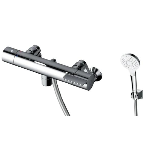 TOTO浴室壁付サーモスタット混合水栓めっき110φ寒冷地用TBV03411ZA