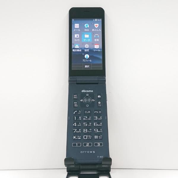 arrows ケータイ ベーシック F-41C ドコモ ネイビー 送料無料 即決