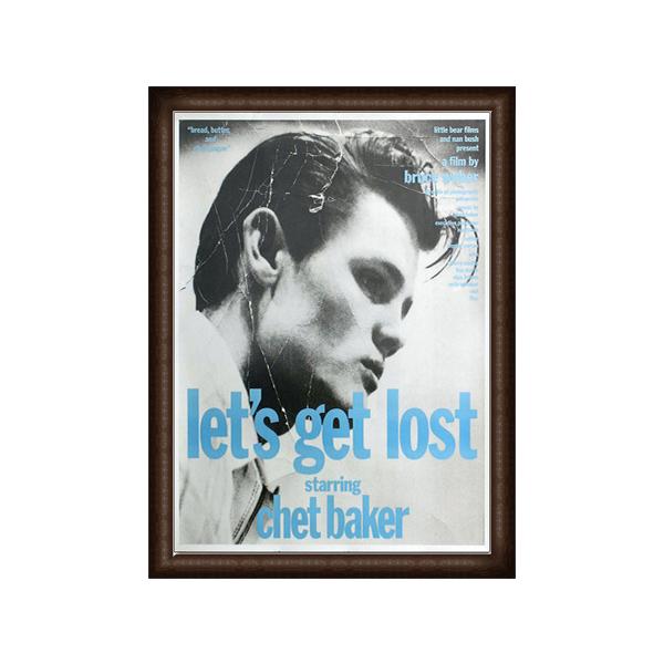 Let's Get Lost ポスター 新品！フレーム付 【公式通販】