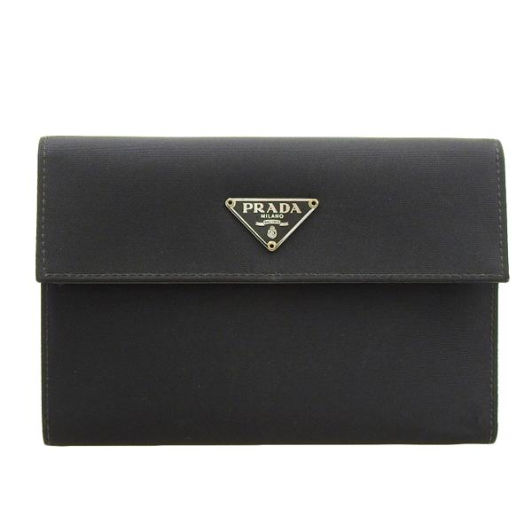 PRADA 三つ折り財布 M510 TESSUTO