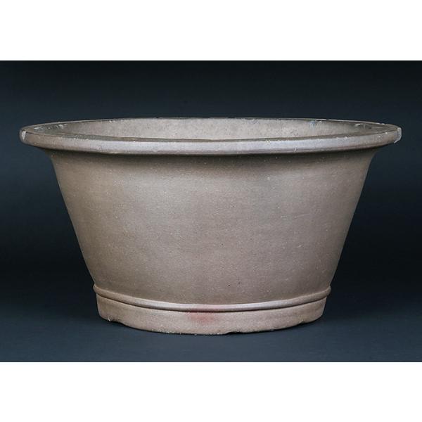 中国古渡 【宜興松亭自造】 盆栽鉢/植木鉢/平鉢/水盤 中国古渡 【宜興