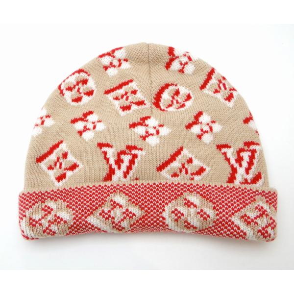 LOUIS VUITTON（ルイ・ヴィトン） M76448 ボネ・3Dモノグラム ニット