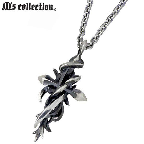 M'S COLLECTION（エムズコレクション） クロス シルバーペンダント