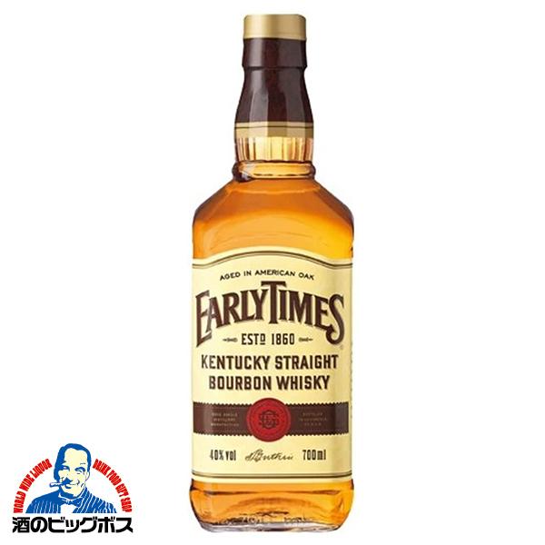 バーボン ウイスキー アーリータイムズ 40度 700ml×1本 正規品 : 酒の