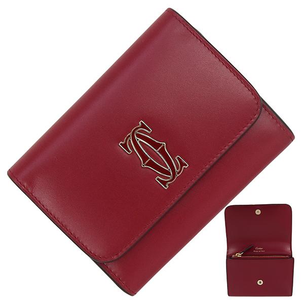 MUST DE CARTIER カルティエ 財布 マストドゥカルティエ 二つ折り長