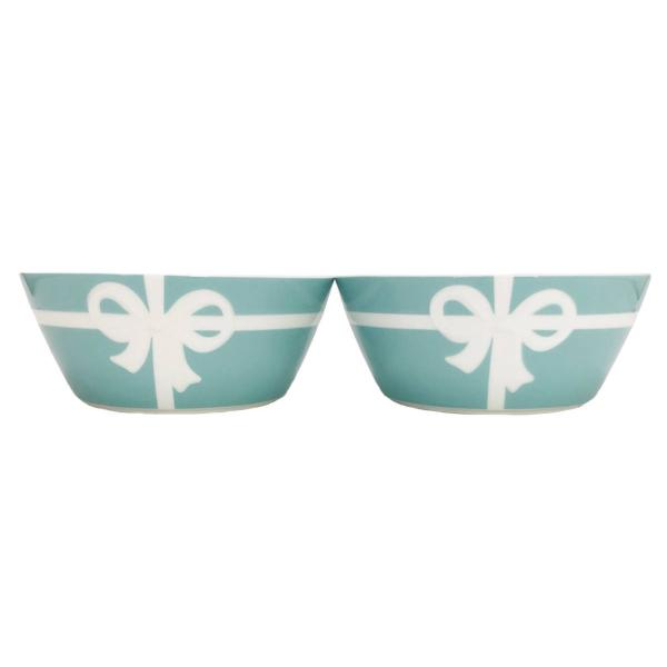 未使用・未開封 ティファニー 新品・ブルーリボン スクエア プレート