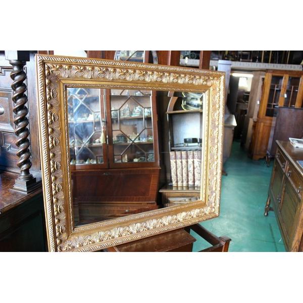 英国イギリスアンティークスタンドミラー鏡ミラードレッサー1920年